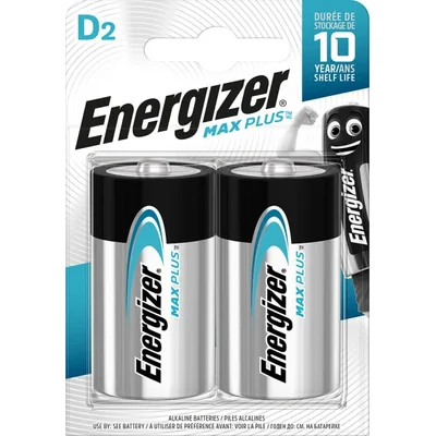 Bateria LR20 / D alkaliczna Energizer MAX PLUS 1,5V 2szt