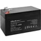 Batería Qoltec AGM | 12V | 1.3Ah | Sin mantenimiento | Eficiente | Larga duración | Para UPS, básculas y cajas registradoras