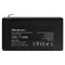 Batería Qoltec AGM | 12V | 1.3Ah | Sin mantenimiento | Eficiente | Larga duración | Para UPS, básculas y cajas registradoras