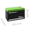 Batería Qoltec AGM | 12V | 7Ah | Sin mantenimiento | Eficiente | Larga duración | para UPS, seguridad