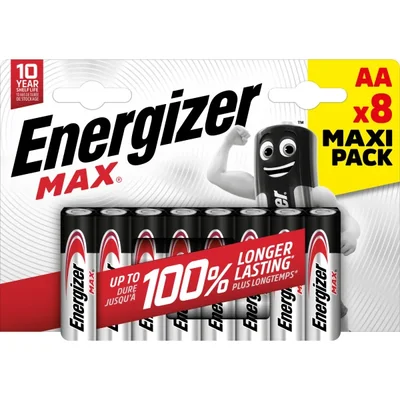 Baterie ENERGIZER MAX AA LR6/8