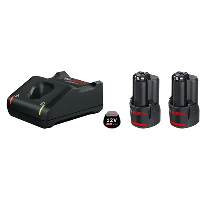 Baterie + nabíječka 2x GBA 12V 2,0Ah + GAL