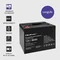 Baterie Qoltec AGM | 12V | 80Ah | 23,5kg | Bezúdržbová | Výkonná | Dlouhá životnost | pro UPS, karavan, loď, pec