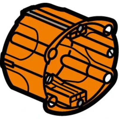 BATIBOX Caisson individuel adapté à chaque paroi, profondeur 40 mm