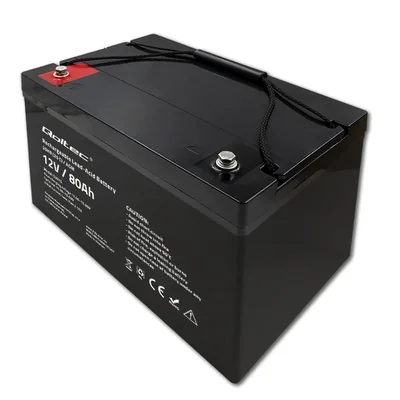 Batteria Qoltec AGM | 12V | 80Ah | 23,5 kg | Senza manutenzione | Potente | Lunga durata | per UPS, camper, barca, forno