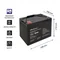 Batteria Qoltec AGM | 12V | 80Ah | 23,5 kg | Senza manutenzione | Potente | Lunga durata | per UPS, camper, barca, forno