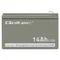 Batterie Qoltec AGM | 12 V | 14 Ah | Sans entretien | Performante | Longue durée de vie | Pour onduleurs et systèmes de sécurité
