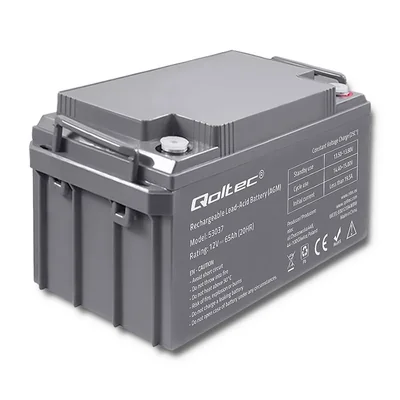 Batterie Qoltec AGM | 12 V | 65 Ah | max. 780 A