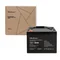 Batterie Qoltec AGM | 12 V | 80 Ah | 23,5 kg | Sans entretien | Puissante | Longue durée de vie | Pour onduleur, camping-car, bateau, chauffage