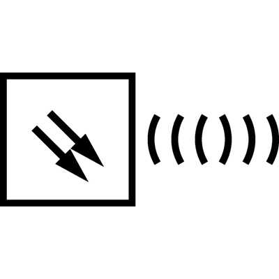 Batteriebetriebener Funk-Rauchmelder, weiß