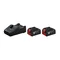 Battery + charger GBA 18V 2 x 4.0Ah + GAL 18V-40