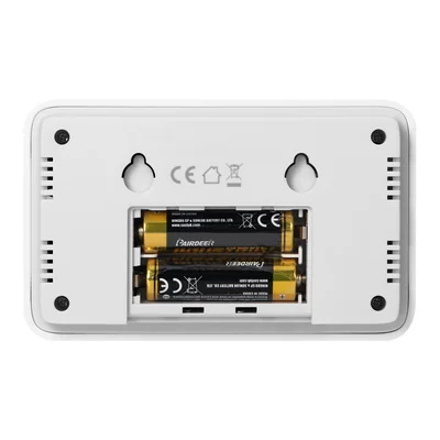 Battery-powered carbon monoxide detector, 2xAA, sensor lifespan 10 years