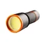 Battery-powered flashlight 3 x AA 200 lm COB LED
