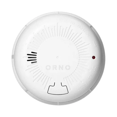 Battery-powered smoke detector, 9V battery, 10-year lifespan