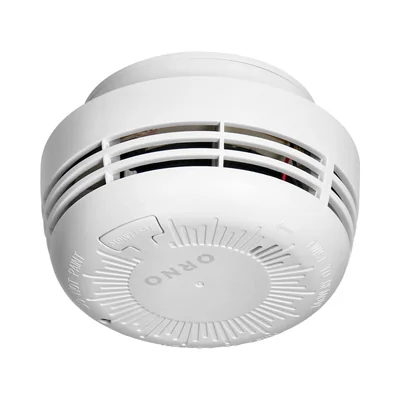 Battery-powered smoke detector, 9V battery, 10-year lifespan