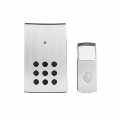 Battery wireless doorbell Alcalino ST-337 hermetic range 100m