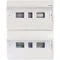 BC-O-2/36-TW-ECO Armario de superficie, puerta blanca, IP40, 36