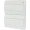 BC-O-2/36-TW-ECO Aufputzschrank, weiße Tür, IP40, 36
