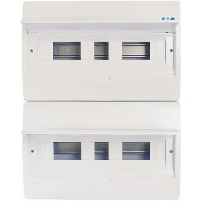 BC-O-2/36-TW-ECO Rozvaděč na omítku, bílé dveře, IP40, 36
