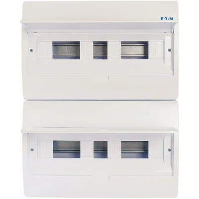 BC-O-2/36-TW-ECO Surface-mounted cabinet, white door, IP40, 36