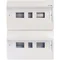 BC-O-2/36-TW-ECO Surface-mounted cabinet, white door, IP40, 36