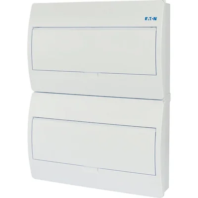 BC-O-2/36-TW-ECO Surface-mounted cabinet, white door, IP40, 36