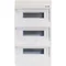 BC-O-3/36-TW-ECO Aufputzschrank, weiße Tür, IP40, 36