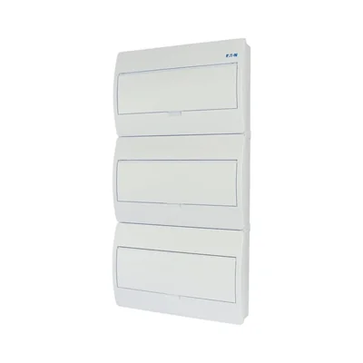 BC-O-3/54-TW-ECO Aufputzschrank, weiße Tür, IP40, 54