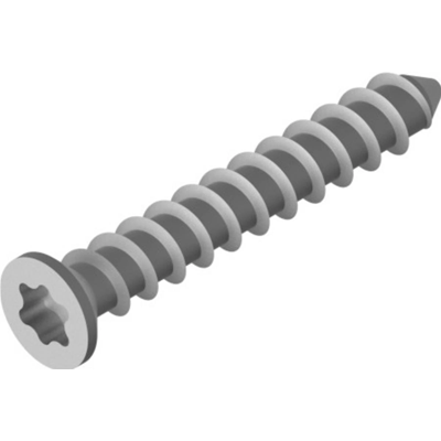 Befestigung auf Beton, Länge 52 mm, Durchmesser 6 mm