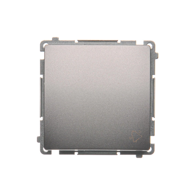 Bell button (module) 10A 250V inox screw terminals (metallic)