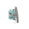 Bell button (module) 10A 250V inox screw terminals (metallic)