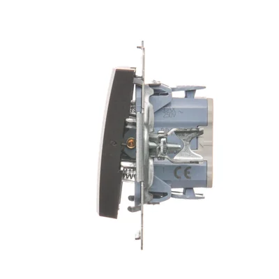 Bell button (module) 230V, matt bronze metallic