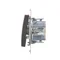 Bell button (module) 230V, matt bronze metallic