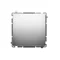 Bell button (module) 230V, metallic satin