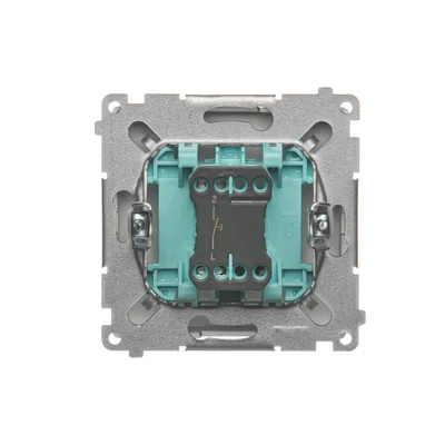 Bell button (module) 230V, metallic stainless steel