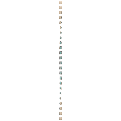 Bell button with backlight (module) 10A 250V beige screw terminals