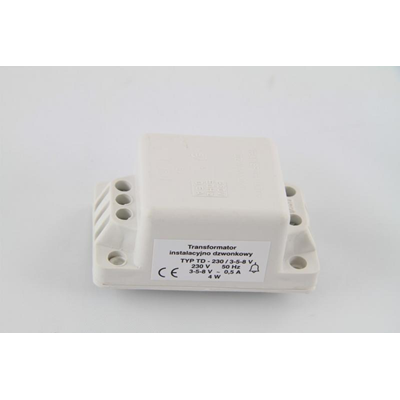 Bell transformer TD-230V-/3-5-8V/0.5A