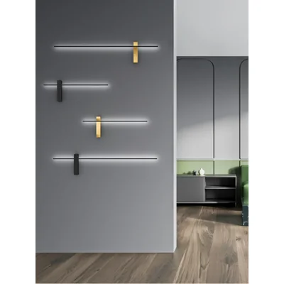 BENE PARETTE Aplique 62 cm 7W 3000K 284lm LED integrado IP20 oro