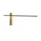 BENE PARETTE Aplique 62 cm 7W 3000K 284lm LED integrado IP20 oro