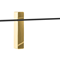 BENE PARETTE Wall lamp 62 cm 7W 3000K 284lm LED integrated IP20 gold
