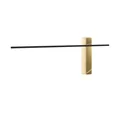 BENE PARETTE Wandleuchte 62 cm 7W 3000K 284lm LED integriert IP20 Gold