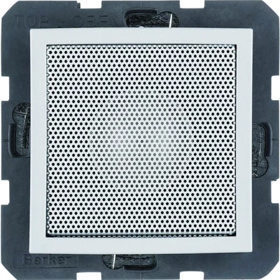 BERKER B.KWADRAT/B.3/B.7 Głośnik aluminium mat