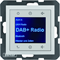 BERKER B.KWADRAT/B.3/B.7 Radio Touch DAB+ aluminium mat lakierowany