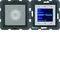 BERKER B.KWADRAT/B.3/B.7 Radio Touch DAB+ avec Bluetooth et haut-parleur anthracite mat
