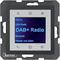 BERKER B.KWADRAT/B.3/B.7 Radio Touch DAB+ con Bluetooth antracite opaco