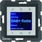 BERKER B.KWADRAT/B.3/B.7 Radio Touch DAB+ con Bluetooth antracite opaco
