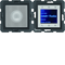BERKER B.KWADRAT/B.3/B.7 Radio Touch DAB+ with Bluetooth and speaker anthracite matt