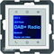 BERKER B.KWADRAT/B.3/B.7 Radio Touch DAB+ with Bluetooth glossy white
