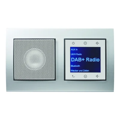 BERKER B.KWADRAT/B.3/B.7 Радіо Touch DAB+ з динаміком антрацит мат