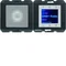 BERKER K.1 Radio Touch DAB+ mit Lautsprecher Anthrazit matt lackiert
